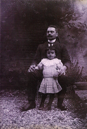 Yvonne Ripard et son père