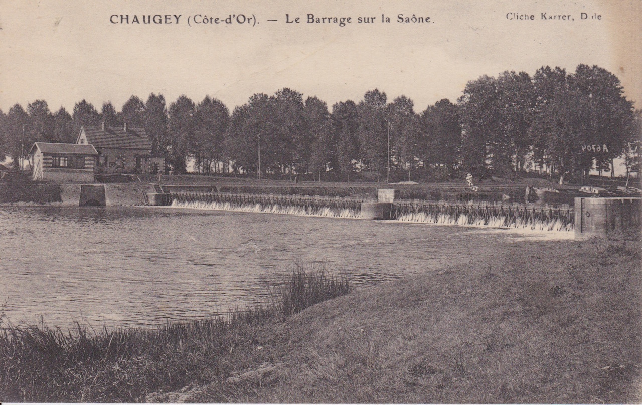 Chaugey barrage