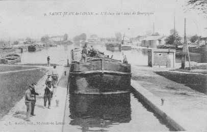 Ecluse du canal de bourgogne